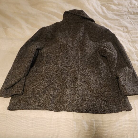 LONDON FOG Women's Wool Blend Gray Coat - Size 3X - Picture 2 of 7